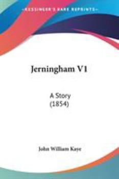 Paperback Jerningham V1: A Story (1854) Book