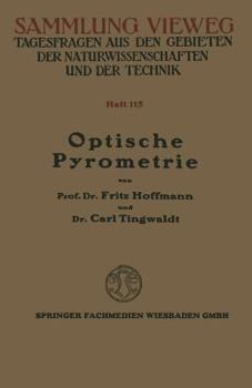 Paperback Optische Pyrometrie [German] Book