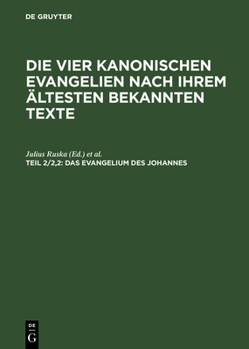 Hardcover Das Evangelium des Johannes [German] Book