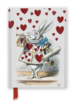 Hardcover Alice in Wonderland: White Rabbit (Foiled Journal) Book