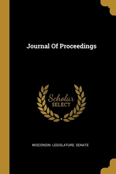 Paperback Journal Of Proceedings Book