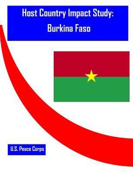 Paperback Host Country Impact Study: Burkina Faso Book