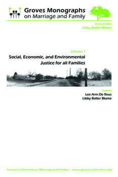 Social, Economic, and Environmental Justice for All Families: Groves Monographs on Marriage and Family