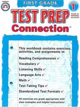 Paperback Test Prep Connection: First Grade Book