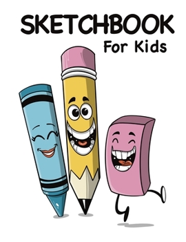Paperback Sketchbook for Kids Book