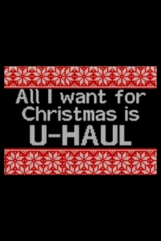 Paperback Ugly Sweater Lesbian U-Haul: Blank Lined Notebook Journal for Work, School, Office - 6x9 110 page Book