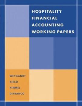 Paperback Hospitality Financial Accounting, Working Papers Book