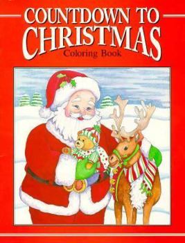 Paperback Countdown to Christmas Coloring Book