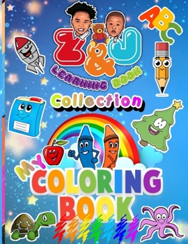 Paperback Z&J Learning Book: My Coloring Book