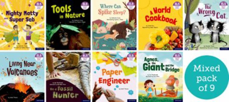 Paperback Essential Letters and Sounds: Essential Phonic Readers: Oxford Reading Level 6: Mixed Pack of 9 Book