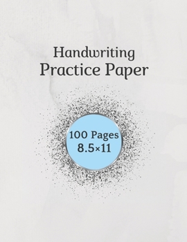 Paperback Handwriting Practice Paper: Notebook with Dotted Lined Sheets for Students) Book