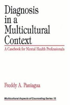 Paperback Diagnosis in a Multicultural Context: A Casebook for Mental Health Professionals Book