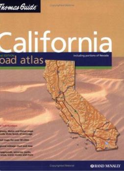 Paperback California Road Atlas: Including Portions of Nevada Book