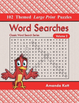 Paperback Word Searches: 102 Themed Large Print Puzzles [Large Print] Book