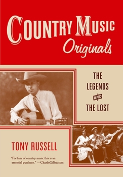 Paperback Country Music Originals: The Legends and the Lost Book