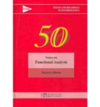 Hardcover Notes on Functional Analysis Book