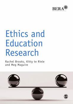 Hardcover Ethics and Education Research Book