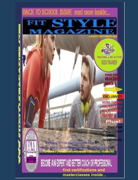 Paperback Fitstyle Magazine Back to School Issue August/September 2021 Book