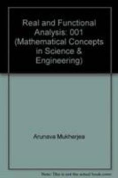 Hardcover Real and Functional Analysis: Part A: Real Analysis Book