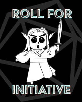 Paperback Roll For Initiative - RPG Notebook: Blank notebook for RPG Games Book