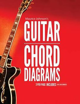 Paperback Maurice Johnson's Guitar Chord Diagrams Book