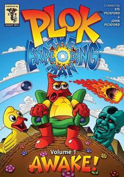 Paperback Plok The Exploding Man: Volume 1: Awake! Book