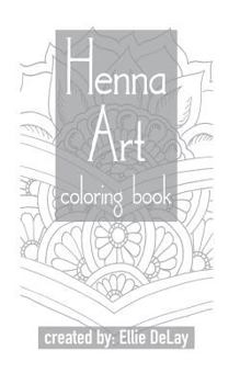 Paperback Henna Art Coloring Book