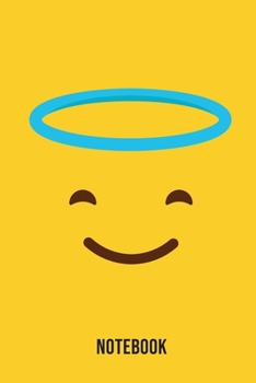 Notebook: Angel Emoji Emoticons Notebook,: Emoticons Notebook For Kids, social media emoticons Journal, Emoticon Face Themed Birthday, Emoji Journal, ... Emoji Stuff, 120 Pages, 6x9, Matte Cover.