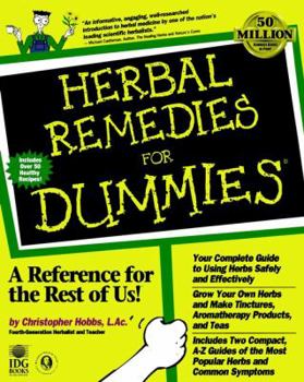 Herbal Remedies for Dummies - Book  of the Dummies