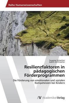 Paperback Resilienzfaktoren in Padagogischen Forderprogrammen [German] Book