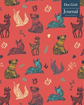 Paperback Dot Grid Journal: Notebook Planner with Unique Animals Themed Cover Design Book