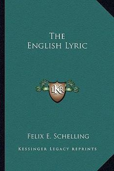 Paperback The English Lyric Book