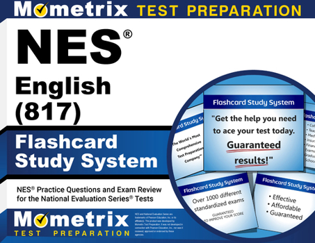 Misc. NES English (817) Flashcard Study System: NES Practice Questions and Exam Review for the National Evaluation Series Tests Book