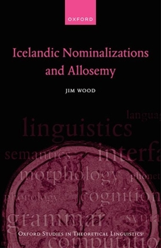 Hardcover Icelandic Nominalizations and Allosemy Book