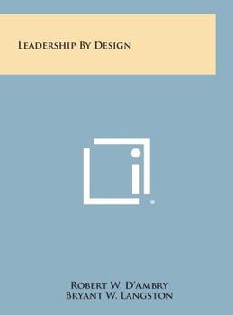 Hardcover Leadership by Design Book