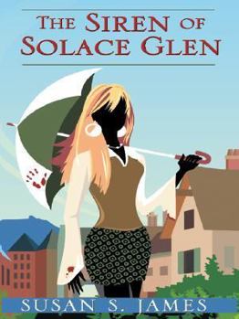 Hardcover The Siren of Solace Glen [Large Print] Book
