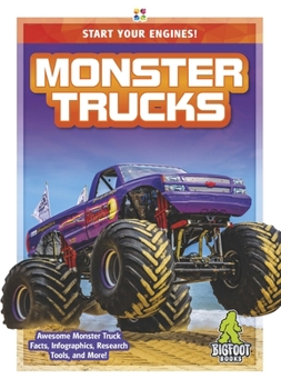 Paperback Monster Trucks Book