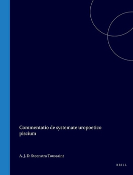 Hardcover Commentatio de Systemate Uropoetico Piscium [Latin] Book