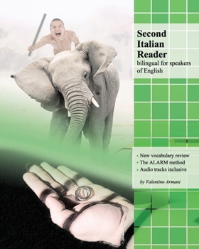 Paperback Second Italian Reader: bilingual for speakers of English, Pre-intermediate level (A2, B1) [Italian] Book