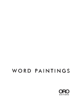 Hardcover Word Paintings Book
