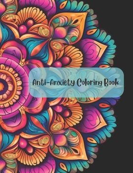 Paperback Calming Anti-Anxiety Coloring Book With Mandala Book