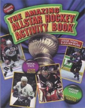 Paperback Amazing Allstar Hockey Activity Book