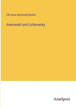 Paperback Auerswald und Lichnowsky [German] Book