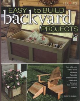 Paperback Easy-To-Build Backyard Projects Book