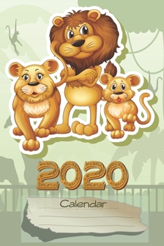 Paperback 2020 Calendar: Zookeeper, Zoo Fan Calendar, Planner, including a Bullet Grid Notes section. Bonus: 2020 + 2021 year overview calendar Book