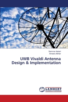 Paperback UWB Vivaldi Antenna Design & Implementation Book