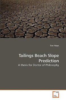 Paperback Tailings Beach Slope Prediction Book
