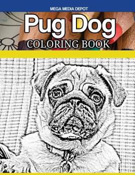 Paperback Pug Dog Coloring Book