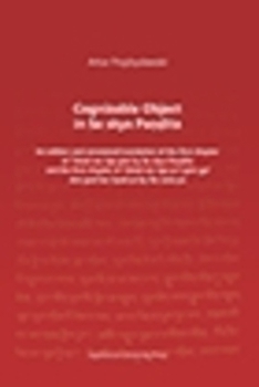 Paperback Cognizable Object in Sa Skya Paṇḍita: An Edition and Annotated Translation of the First Chapter of Tshad Ma Rigs Gter by Sa Skya Paṇ Book