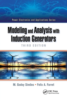 Paperback Modeling and Analysis with Induction Generators Book